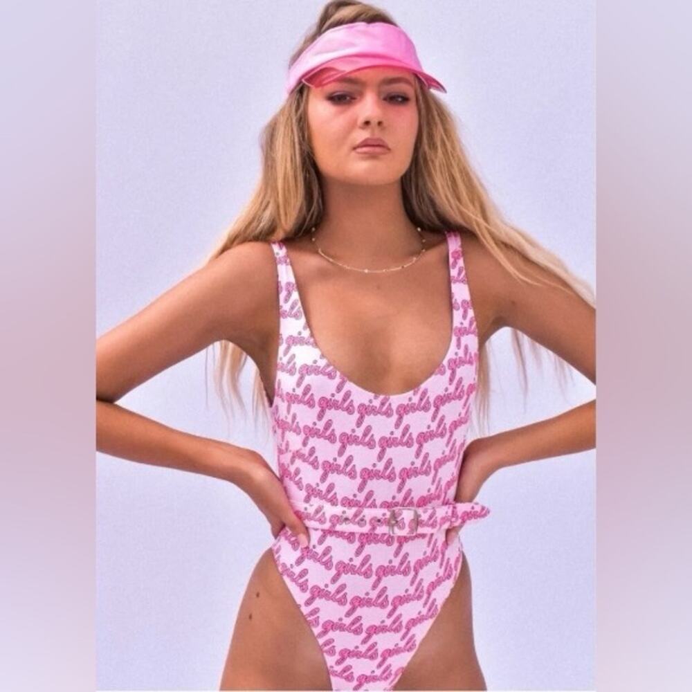 Her Pony Pink Girls Girls Girls Bodysuit